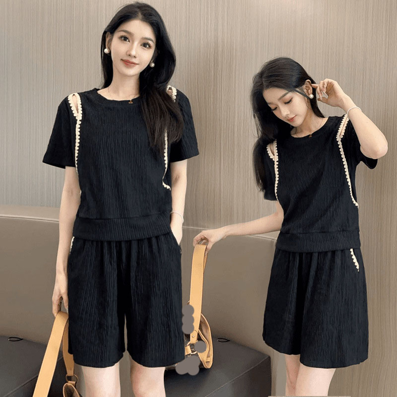 韓国ファッションオフショルダー Tシャツ 2 点セット女性オ - Korean Lifestyle のレビューと価格