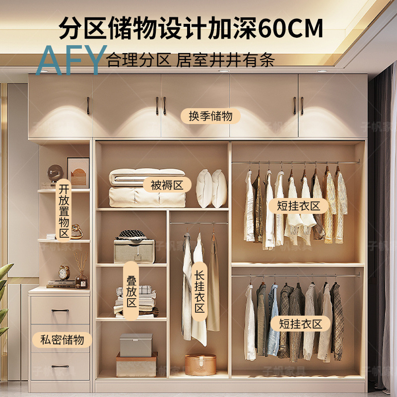 プレミアムオール無垢材ワードローブ 寝室用収納整理 モダンシ - Muji Home Storage のレビューと価格