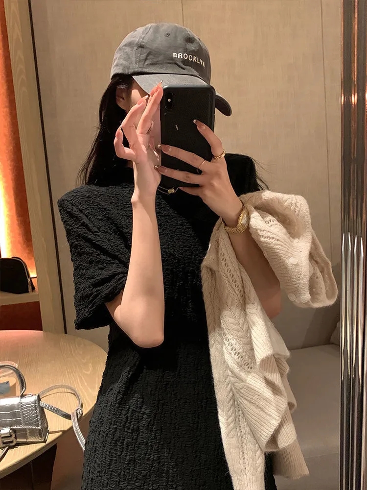 プラスサイズ 300ポンド ファッショナブルなスリムプリーツ - Korean Lifestyle のレビューと価格