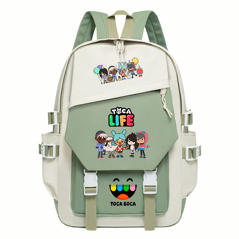 Toca Life World プリントバックパック子供スク - Korean Women Lifestyle のレビューと価格
